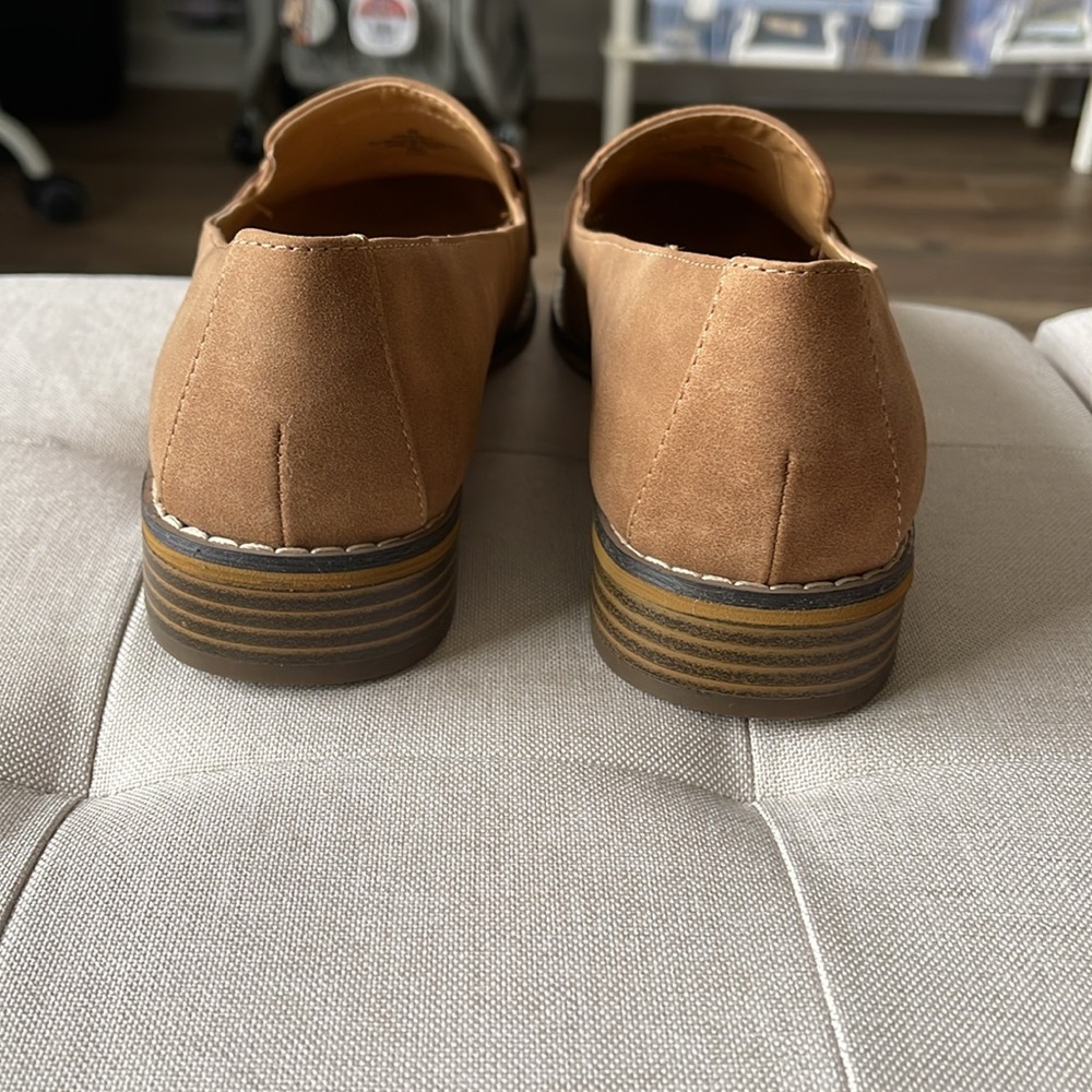Indigo Rd Women’s Tan Haven Braided Loafers Slip on size 9-1/2 NWOT - Picture 5 of 6